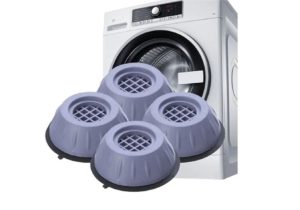 پدهای موجود در نمایندگی کاریزما سرویس برای جلوگیری از لرزش شدید ماشین لباسشویی.