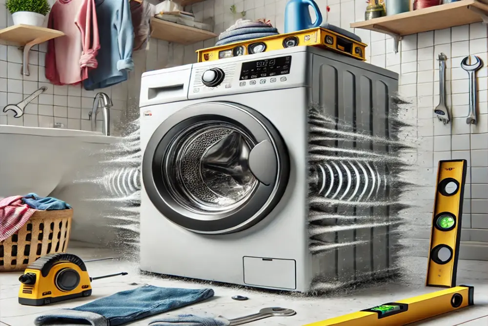 سر و صدای زیاد لباسشویی