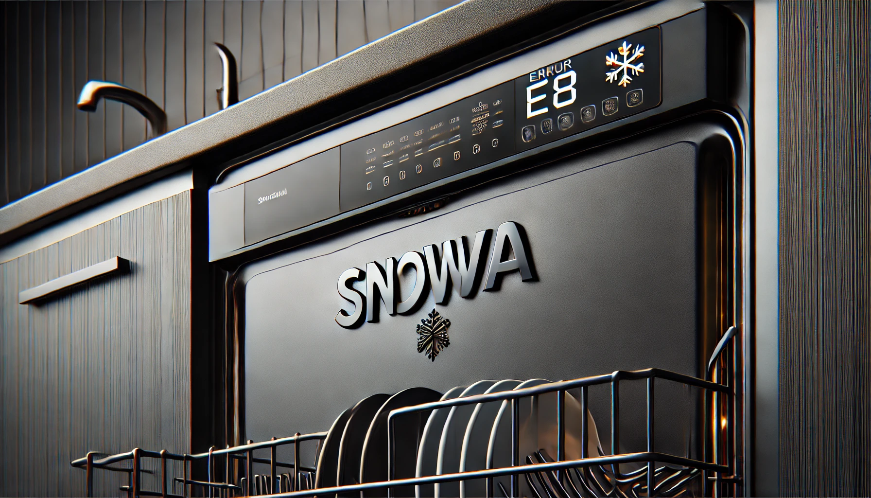 کد خطای E8 ماشین ظرفشویی اسنوا