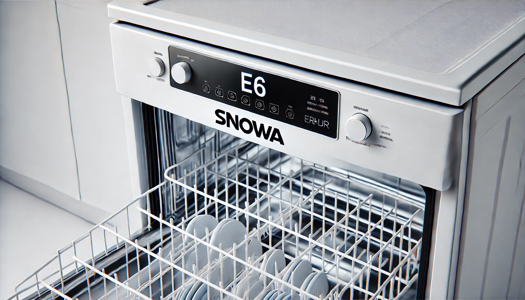 کد خطای E6 ماشین ظرفشویی اسنوا