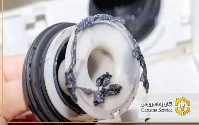 انسداد فیلتر تخلیه