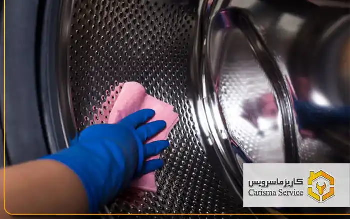 جرم گیری بدنه ماشین لباسشویی