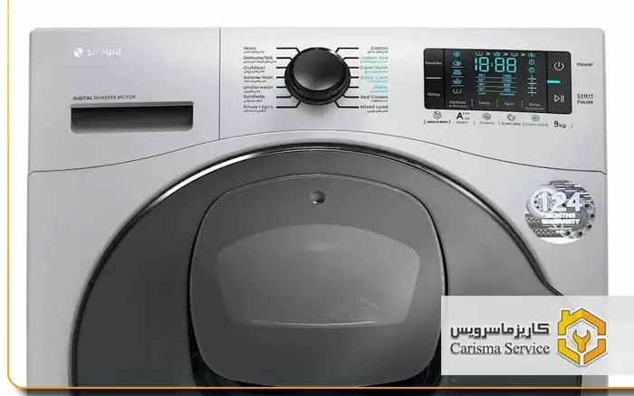 دلیل-ارور-LE-لباسشویی-اسنوا