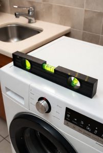 ترازبندی ماشین لباسشویی ال جی