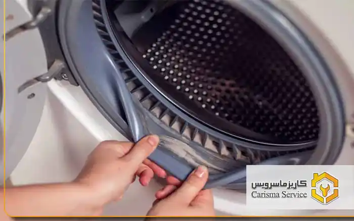 خرابی لاستیک دور درب ماشین لباسشویی سامسونگ