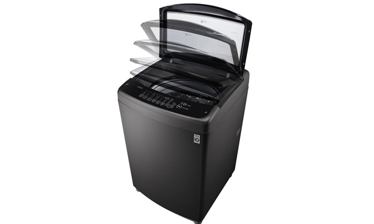 نحوه کار با ماشین لباسشویی ال جی درب بالا