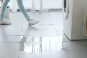 نشت آب از ماشین لباسشویی دوو