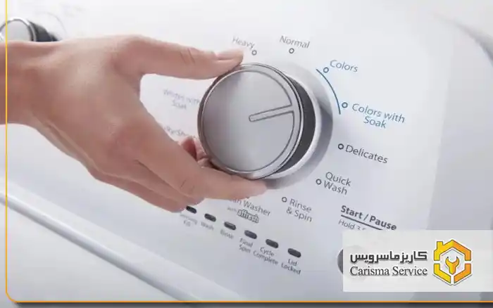 ۸ علت ثابت ماندن تایمر لباسشویی اسنوا