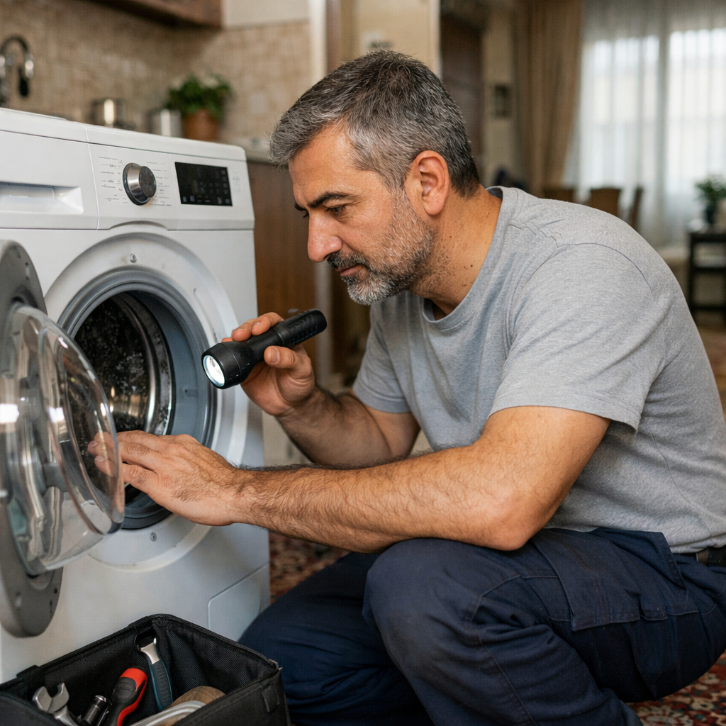 بازدید رایگان تعمیرکار ماشین لباسشویی در تهران و حومه